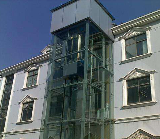 观光电梯玻璃井道