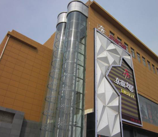 观光电梯玻璃井道